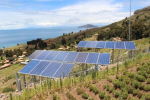 solar panels in Spain