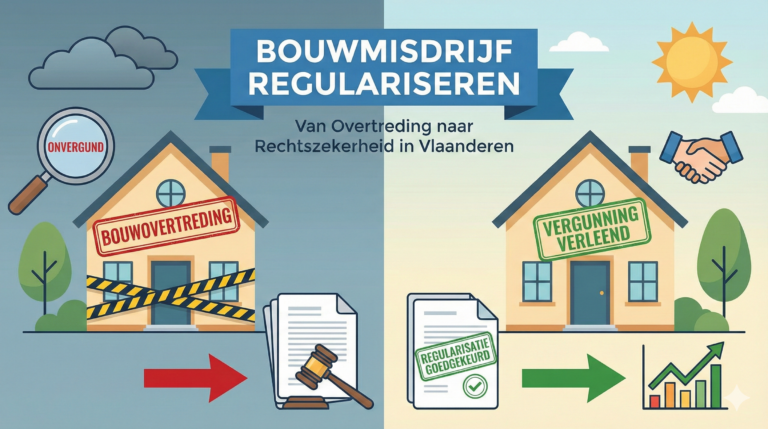 bouwmisdrijf regulariseren vlaanderen