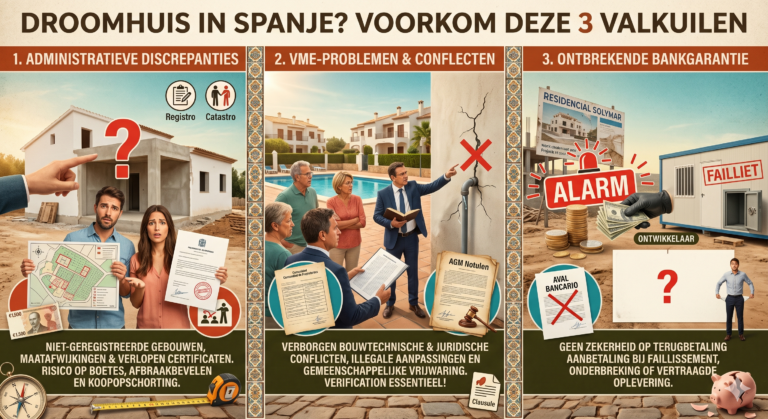problemen bij de aankoop van een woning in Spanje